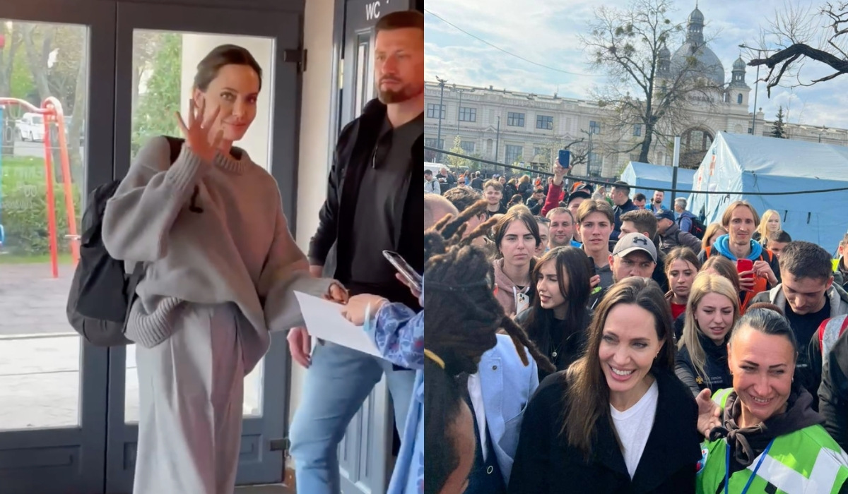 Angelina Jolie przyleciała do Warszawy, potem wybrała się do Lwowa, obserwatorzy zgadują, że będzie częścią misji humanitarnej