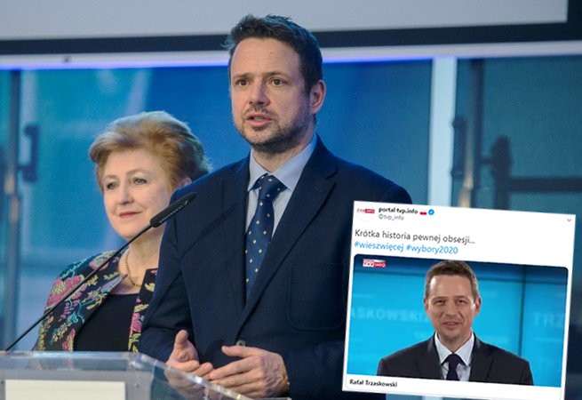 TVP skarży się, że Rafał Trzaskowski ma obsesję na jej punkcie