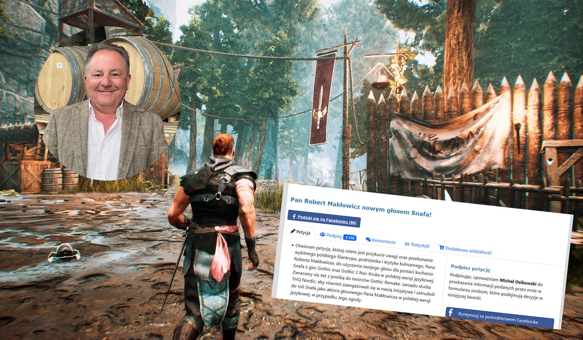 Ruszyła petycja, żeby Robert Makłowicz użyczył głosu w Gothic Remake