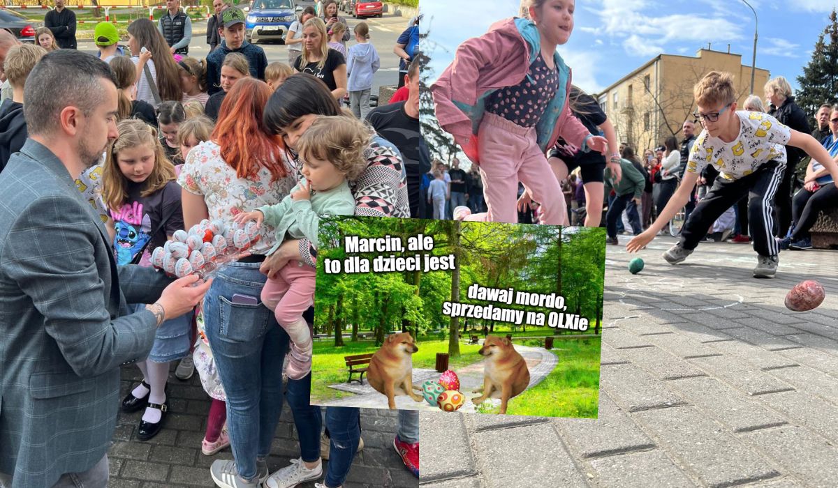 Głogów: niszczyciele dobrej zabawy zepsuli dzieciom grę terenową i zebrali prawie wszystkie jajka przed wydarzeniem