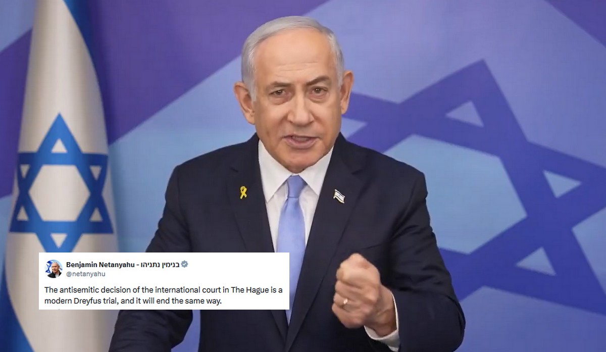 Oskarżony premier Izraela oskarżył Międzynarodowy Trybunał Karny o antysemityzm