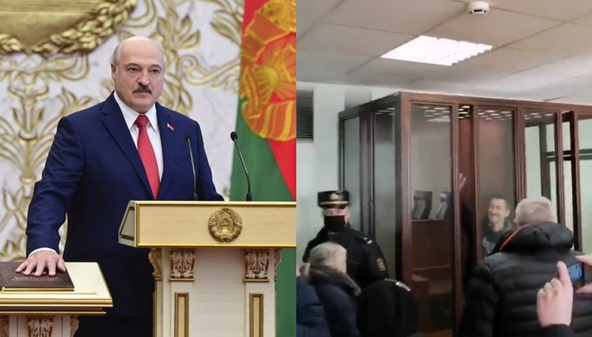 Białoruś dalej na ostro, jeden z protestujących skazany na 5 lat kolonii karnej