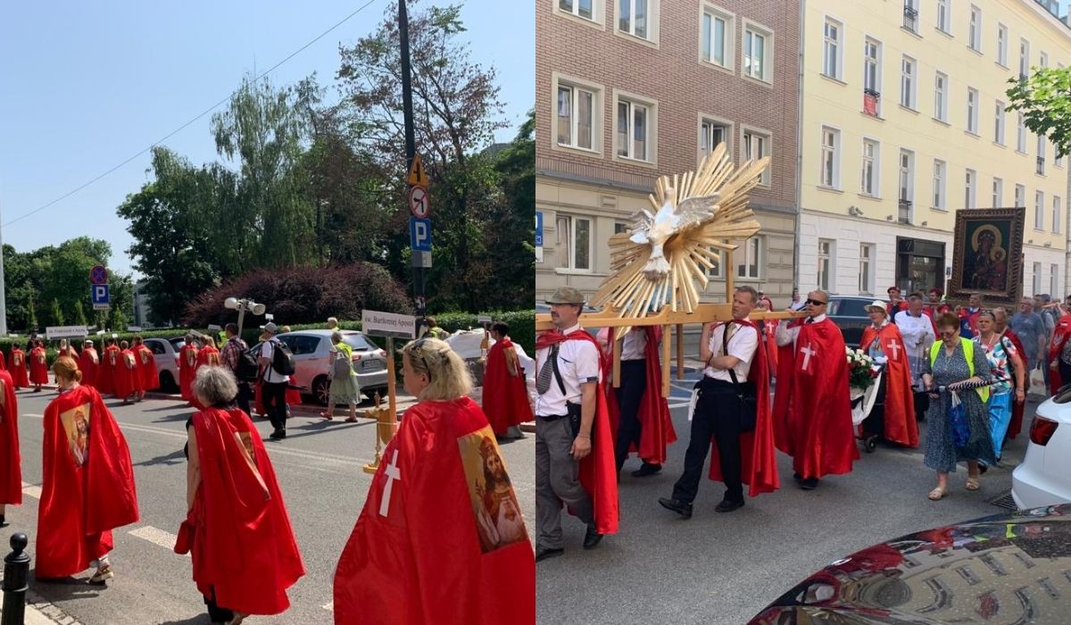 Wielki powrót księdza Natanka, wraz z procesją Rycerzy Chrystusa oblega Sejm