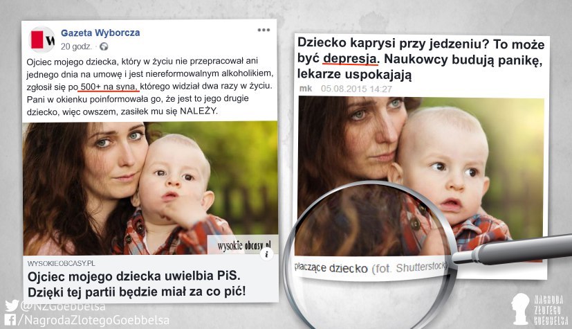 Stockowe nieszczęście dziecka: raz 500+, raz depresja