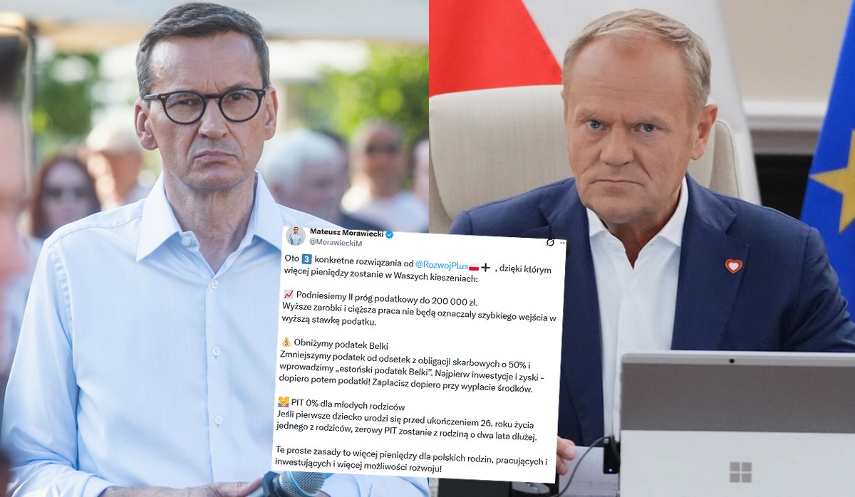 Mateusz Morawiecki obiecuje, że lepiej obniży podatki niż rząd Donalda Tuska