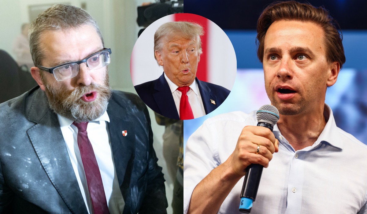 Bosak mówi, że z Trumpem jest jak z Braunem, "nagrodzą go wyborcy"