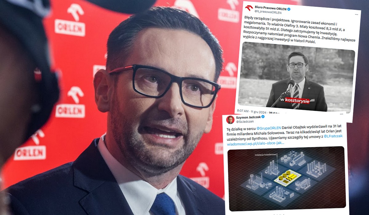 Orlen wycofuje się z wielkiego projektu z czasów Obajtka, zarząd twierdzi, że ktoś coś źle policzył