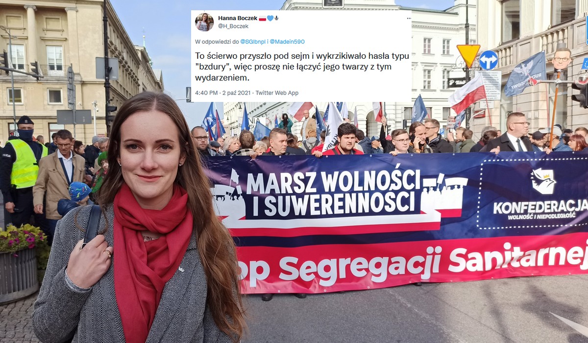 Wiceprezes okręgu partii KORWiN serdecznie wyraziła sympatię do Sikorskiego, nazywając go ścierwem