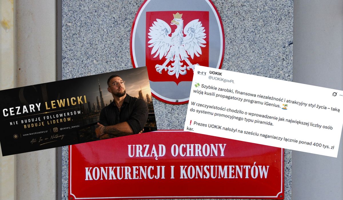 UOKiK ukarał influencerów biznesowych za to, że tak naprawdę naganiali do piramidy finansowej
