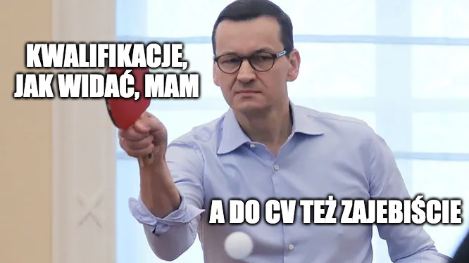 Morawiecki będzie premierem i ministrem sportu