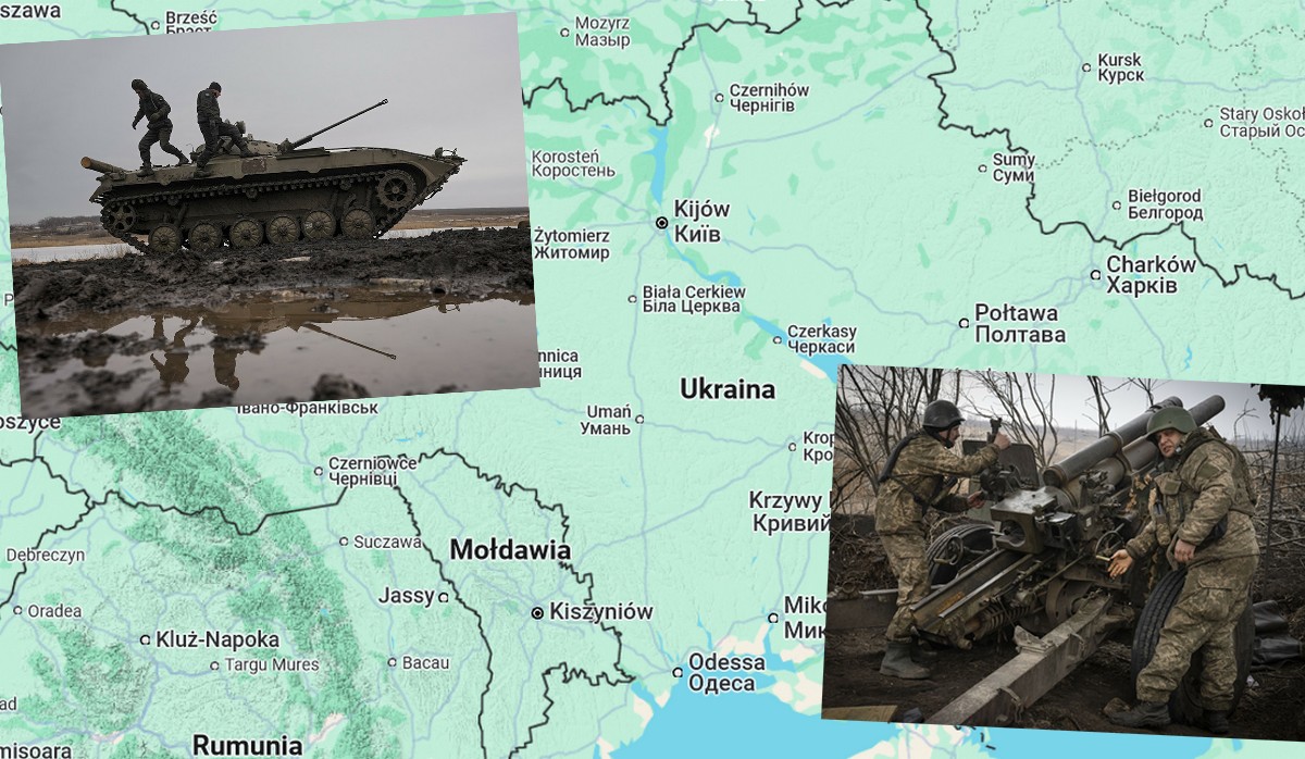 Google po zaktualizowaniu map przypadkiem ujawniło pozycję ukraińskich wojsk