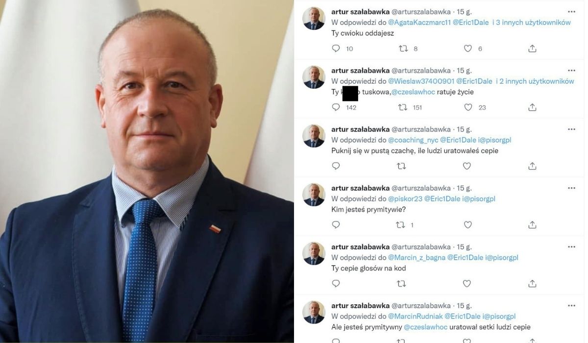 Poseł PiS, który wyzywał od "tuskowych ku*ew" tłumaczy się przejęciem konta