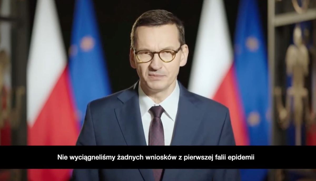 Przemówienie premiera przełożone na język polski