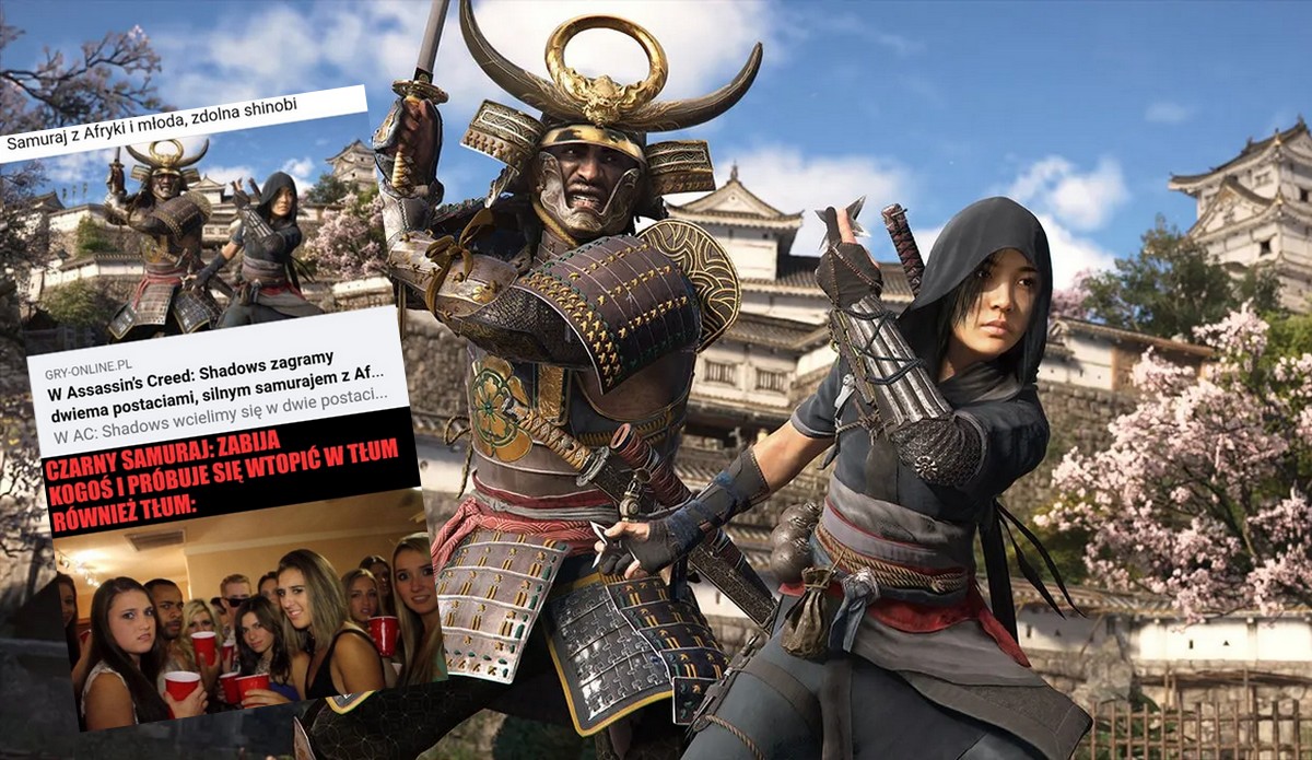 Aktor grający czarnoskórego samuraja komentuje aferę wokół Assassin's Creed