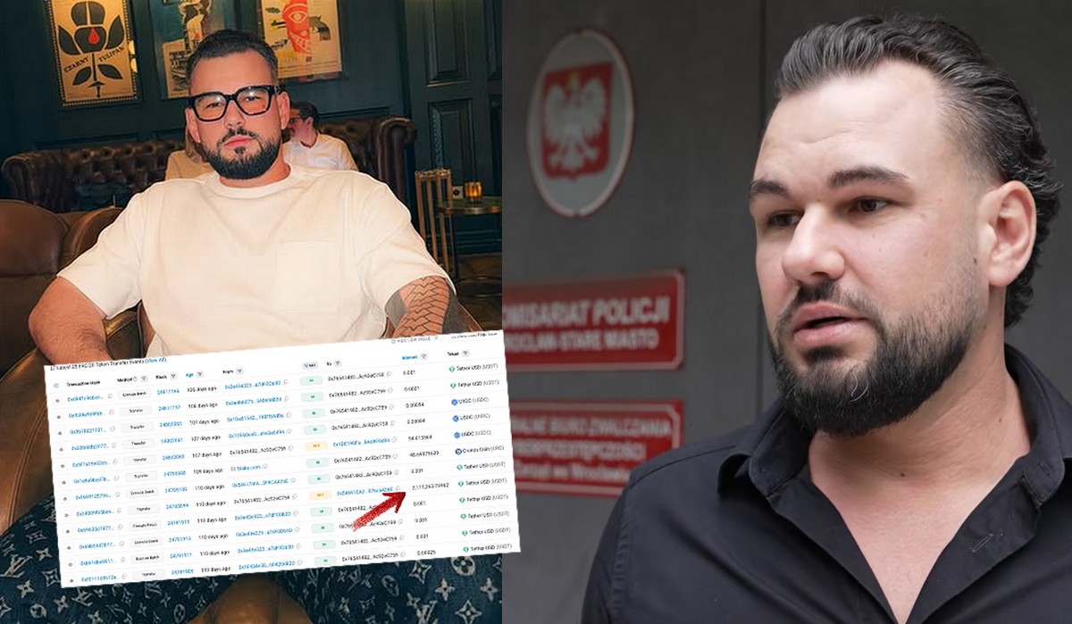 Influencer Szymool wskazuje, że gdy służby posiadały jego telefon, ukradziono mu prawie 8 mln zł