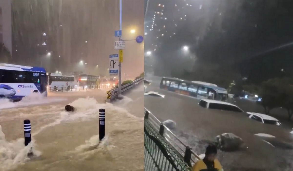 Korea Płd zmaga się ze skutkami największych od ponad 100 lat opadów deszczu