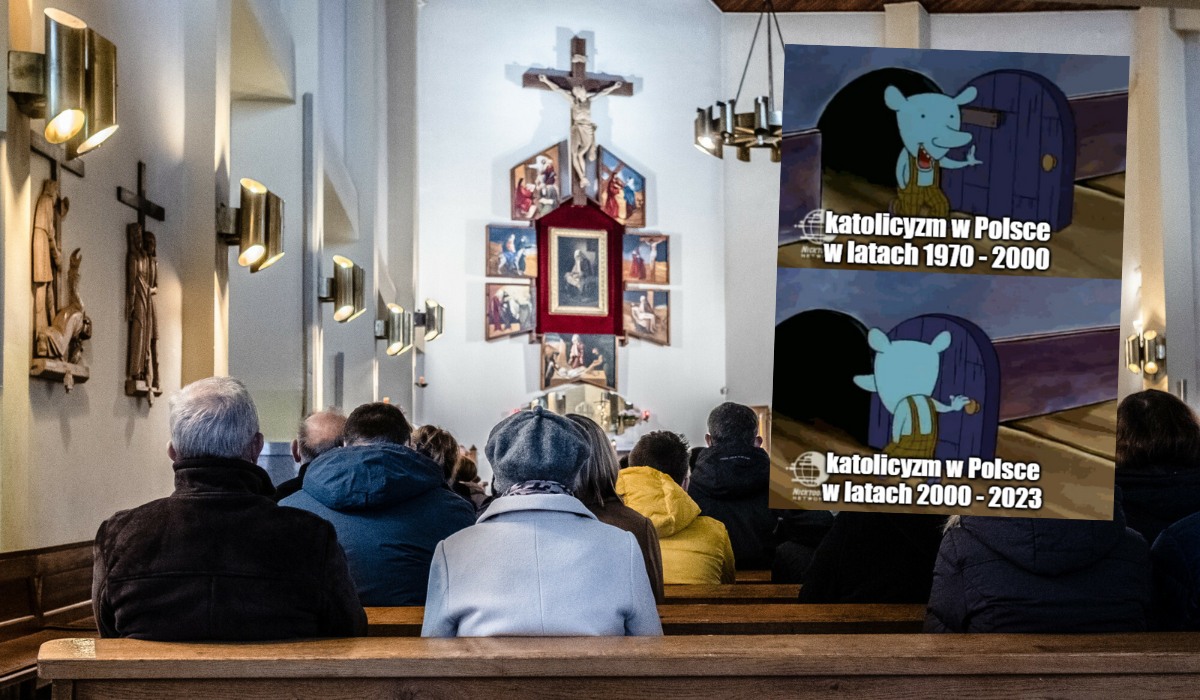 Coś musiało się chyba stać, bo w 10 lat ubyło w Polsce ponad 6 milionów katolików