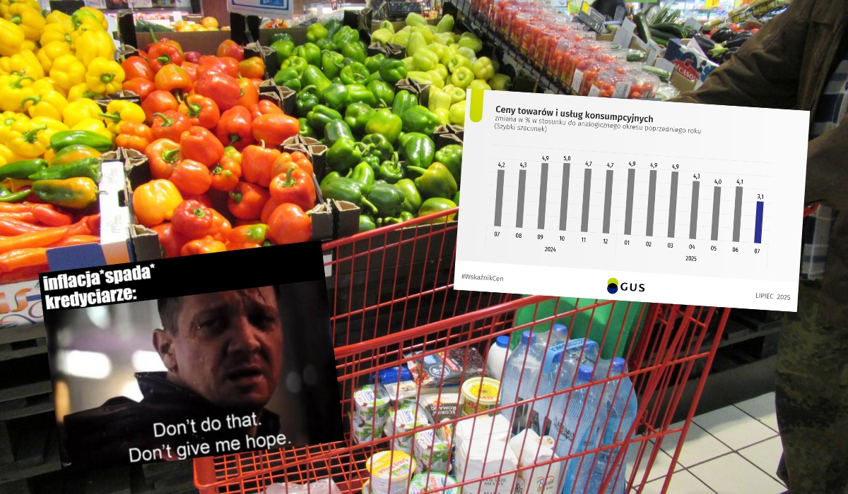GUS: inflacja w dół, ale wyższa niż oczekiwania ekonomistów