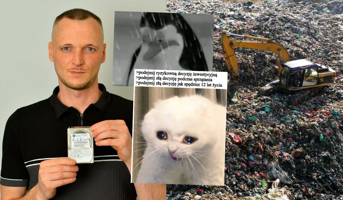 Facet szukający przez 12 lat swojego dysku z bitcoinami na wysypiskach śmieci dał sobie spokój