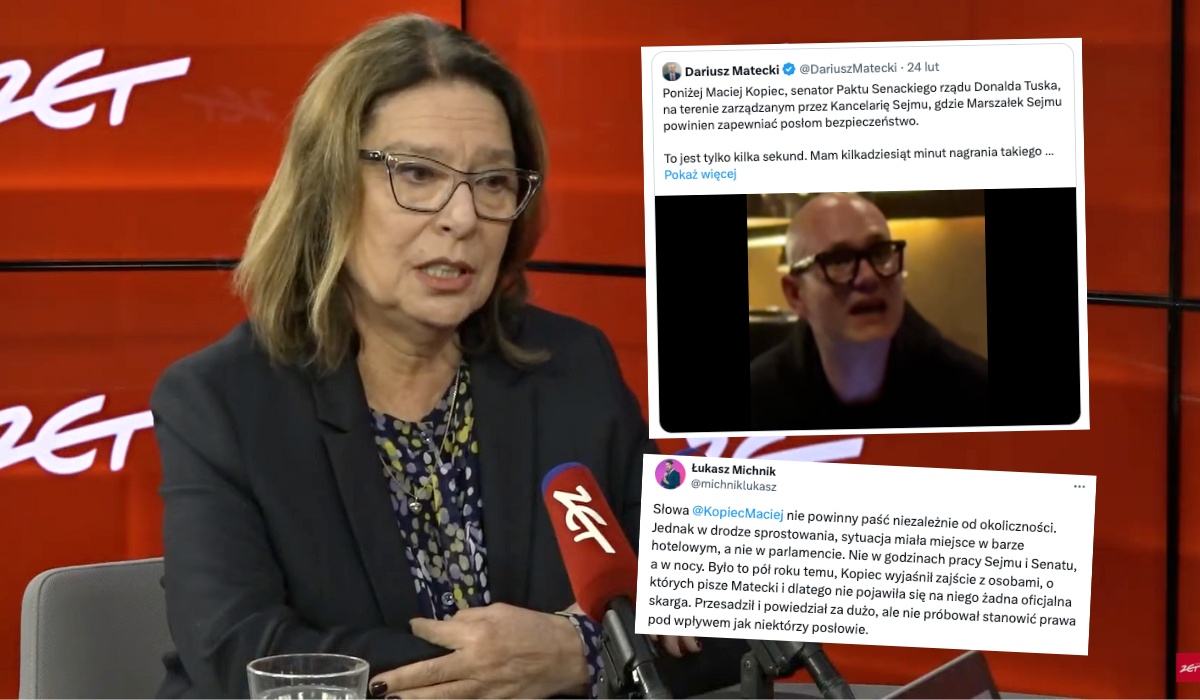 Kidawa-Błońska przyznaje: jest duży problem z alkoholem na terenie Sejmu i Senatu