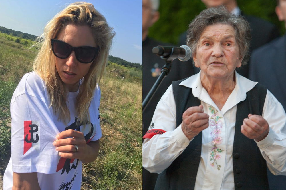 91-letnia uczestniczka Powstania wyjaśnia Klepackiej, że może nie mieć racji