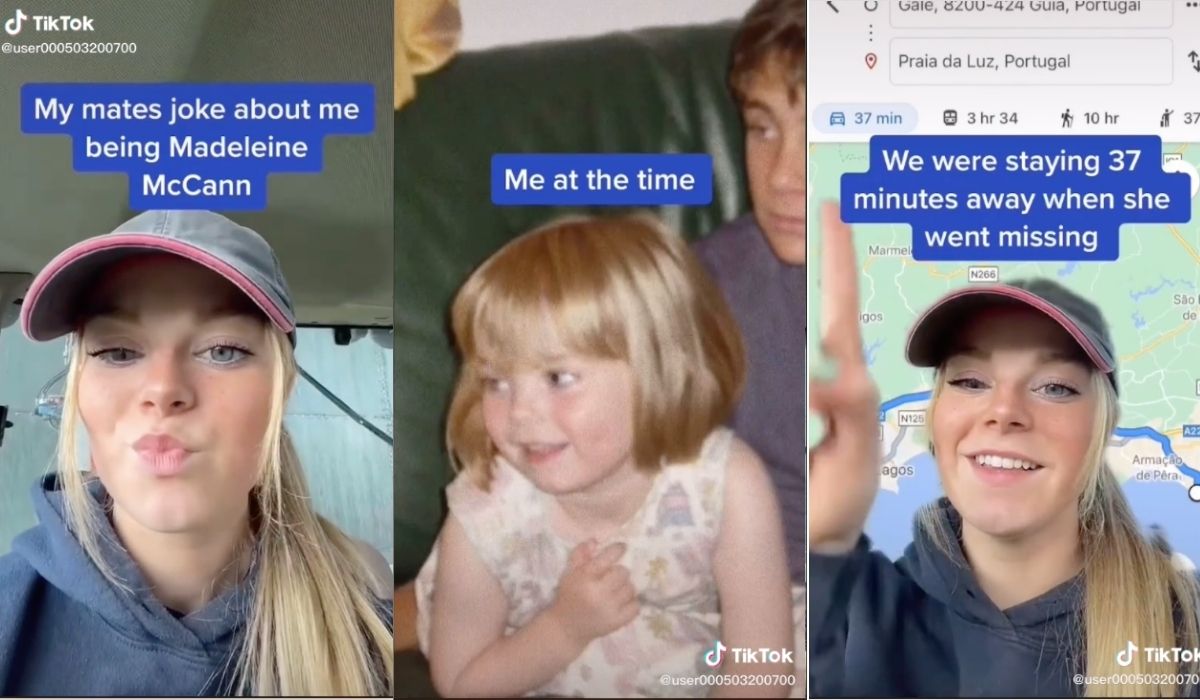 TikTokerka żartuje, że może być zaginioną Madeleine McCann