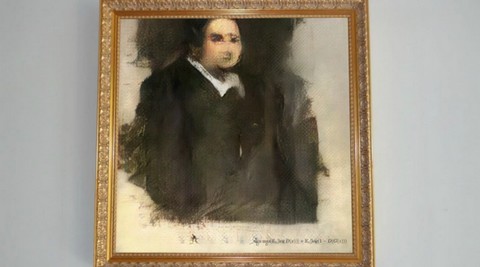 Sprzedano pierwszy obraz namalowany przez sztuczną inteligencję