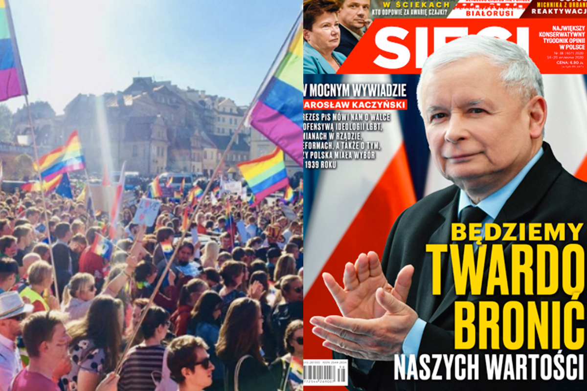 Jarosław Kaczyński zapowiada walkę z LGBT z "gotowością do użycia wszystkich środków"