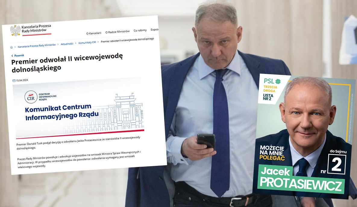 Protasiewicz po serii pijackich tweetów został odwołany ze stanowiska