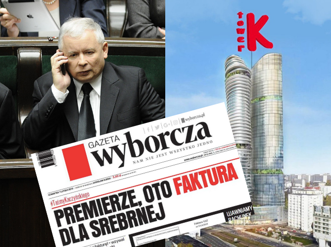 Wyborcza publikuje fakturę dla Srebrnej na ponad 1,5 miliona złotych