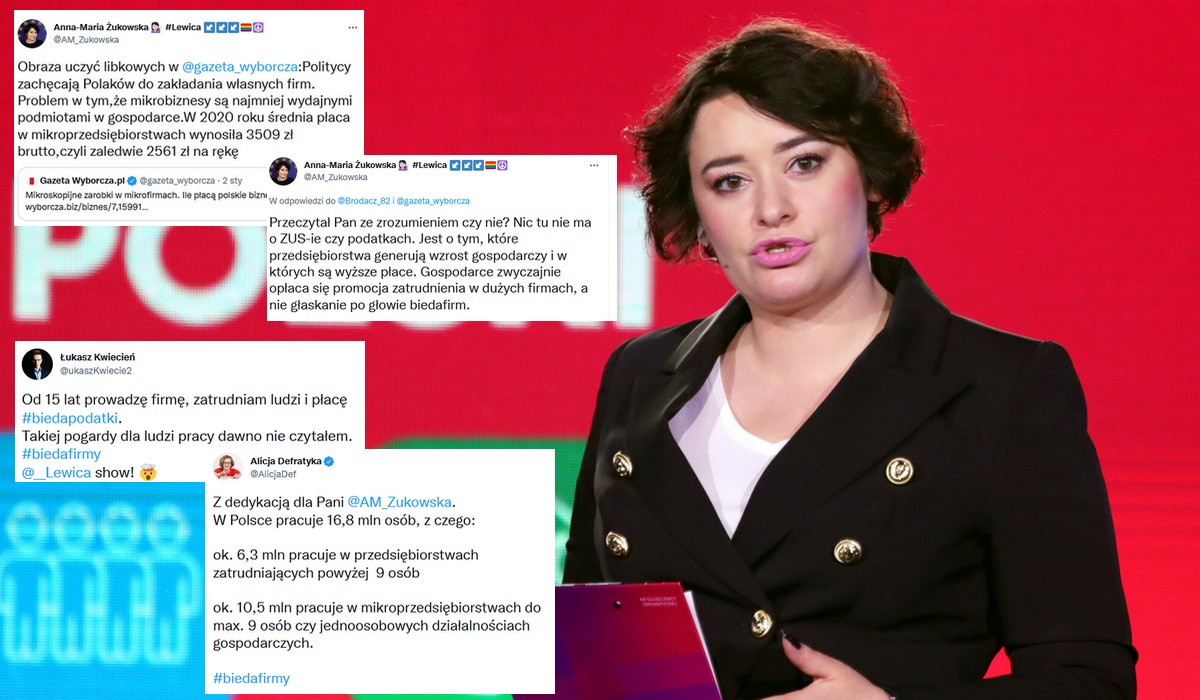 Posłanka Lewicy z pogardą o mikroprzedsiębiorcach: biedafirmy