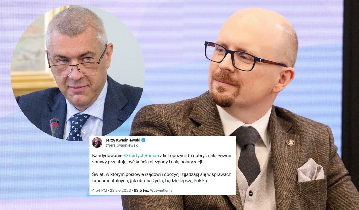 Prezes Ordo Iuris śmieszkuje z kandydatury Giertycha: "to dobry znak"