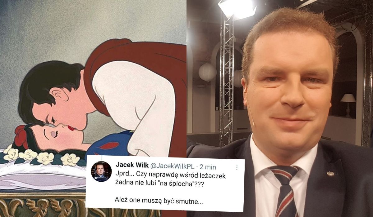 Jacek Wilk z refleksją, że kobiety, które nie lubią "na śpiocha", muszą być smutne