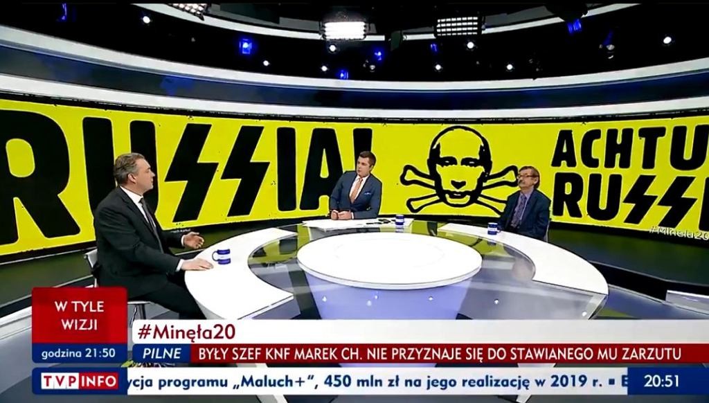 Kurski o "Achtung Russia" w programie Rachonia: prowokacja kosztem publicznego nadawcy