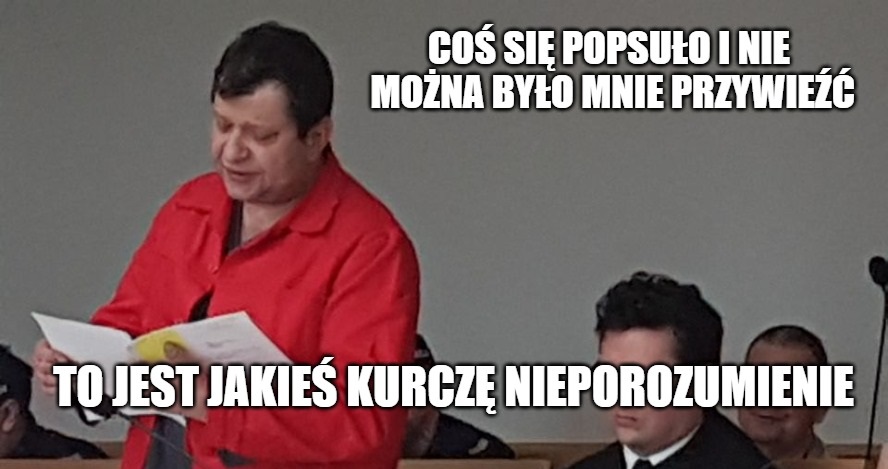 Proces Zbigniewa Stonogi: oskarżony w izolatce, lekarze nie chcą go zbadać