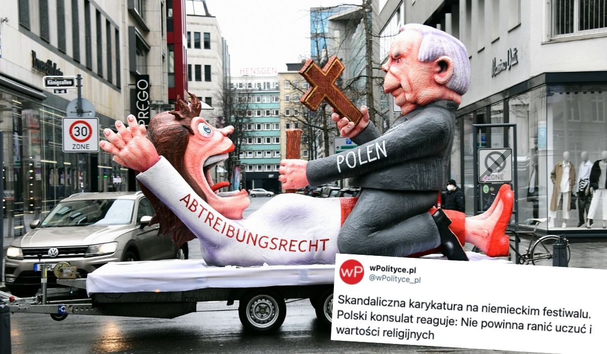 Prorządowe media jak co roku spinają się o karykatury na niemieckim festiwalu