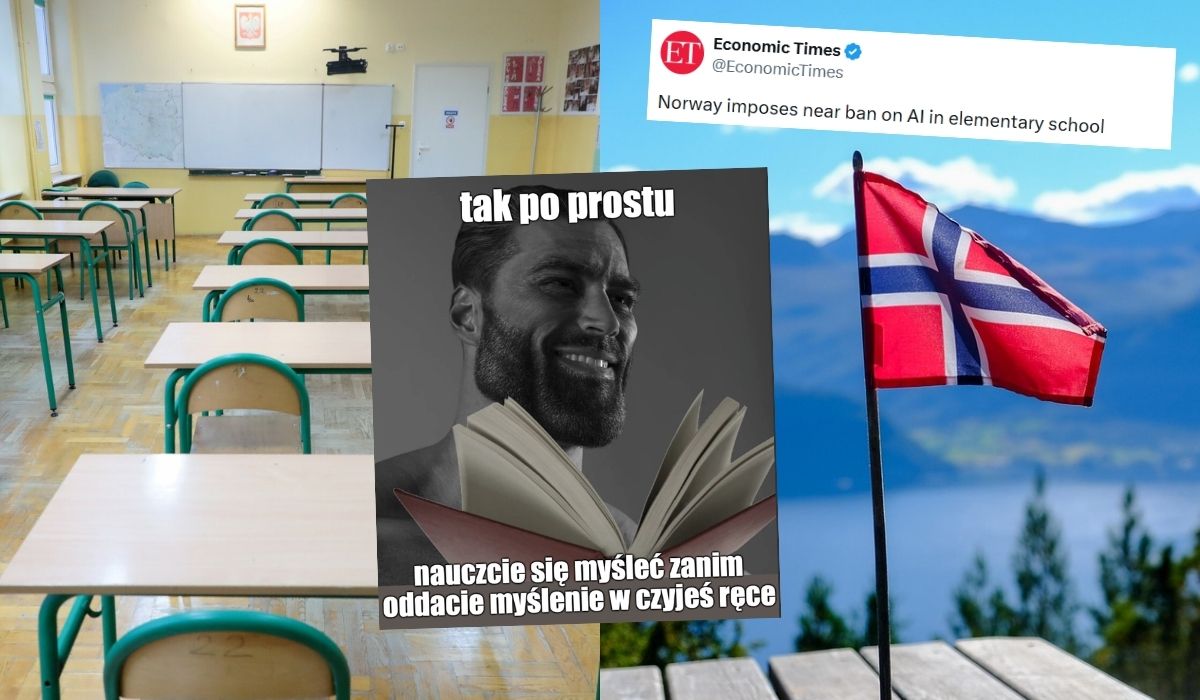 Norwegia w trosce o jakość nauki zakaże całkowicie AI na poziomie podstawówki