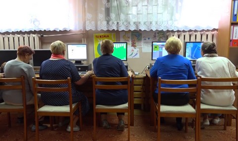We wsi Orla działa jedyna w Polsce grupa seniorek-programistek 60+