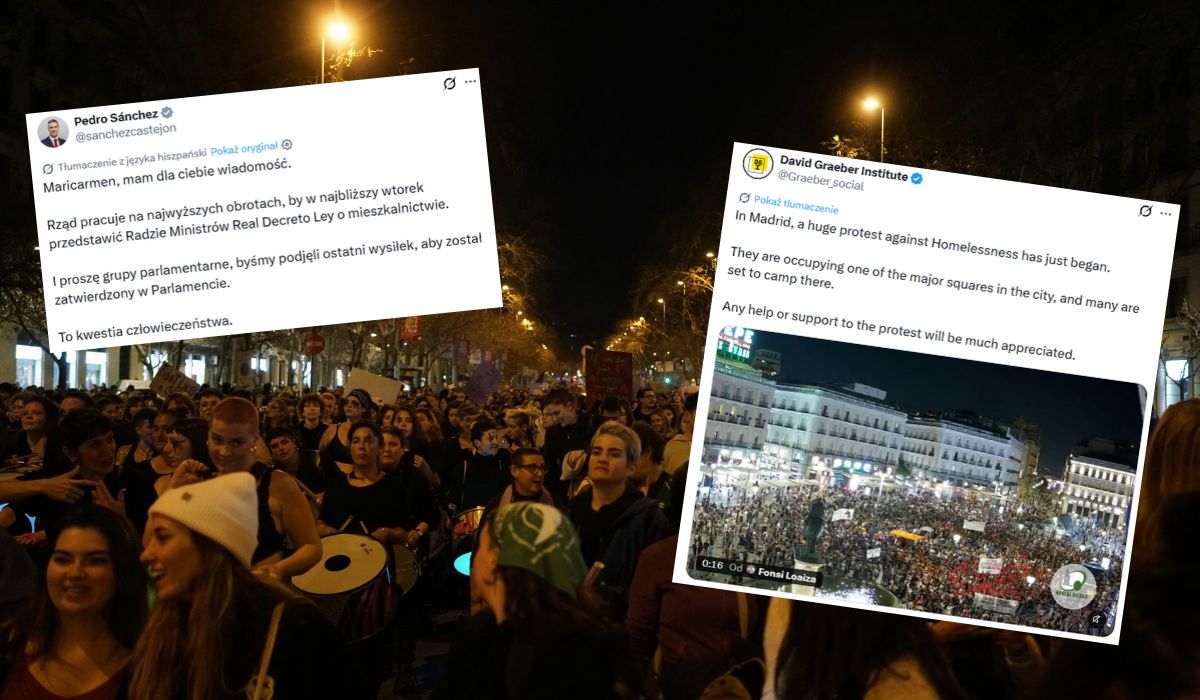 Hiszpania: eksmisja 87-latki po 70 latach najmu spotkała się ze społecznym buntem i protestami
