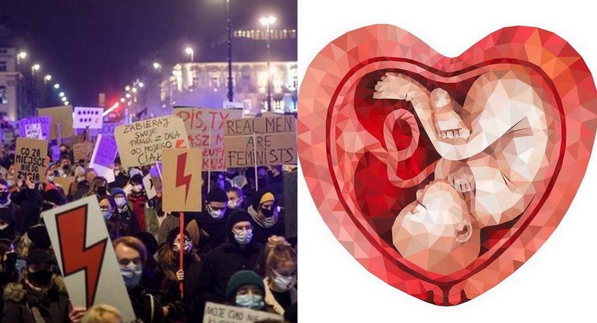Autorka "antyaborcyjnej" grafiki tłumaczy, co naprawdę przedstawia ilustracja
