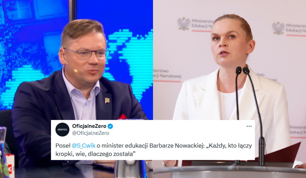 Ministra edukacji czeka na przeprosiny od posła Polski 2050 za sugerowanie, że ma romans z premierem Tuskiem