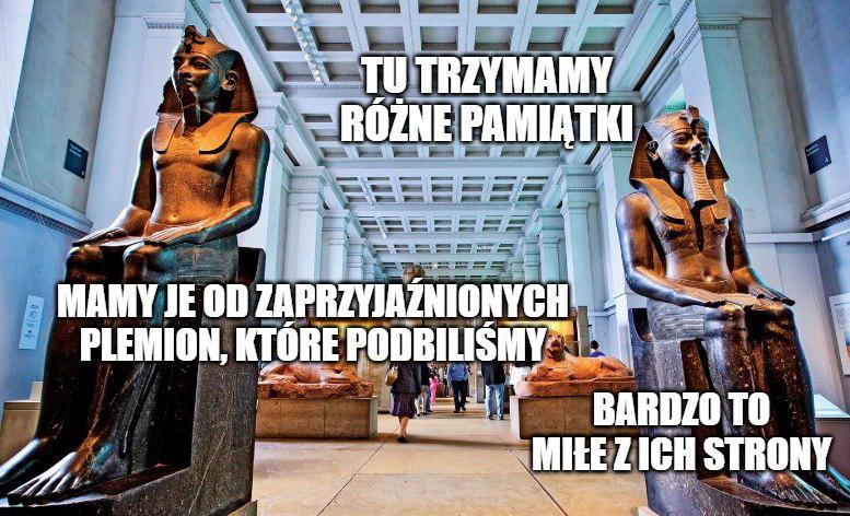 Muzeum Brytyjskie nazwane "największym posiadaczem skradzionych dóbr kultury"