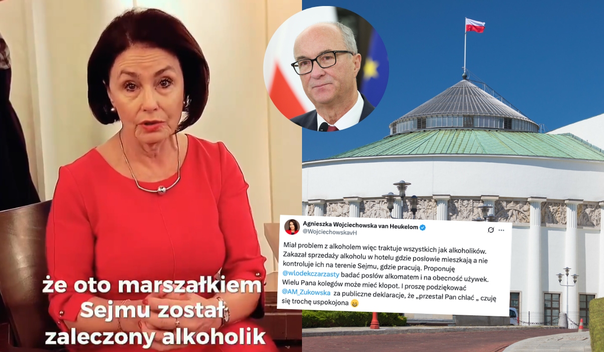 Posłanka PiS krytykuje zakaz alkoholu w restauracji sejmowej: "to jest wstyd na cały świat"