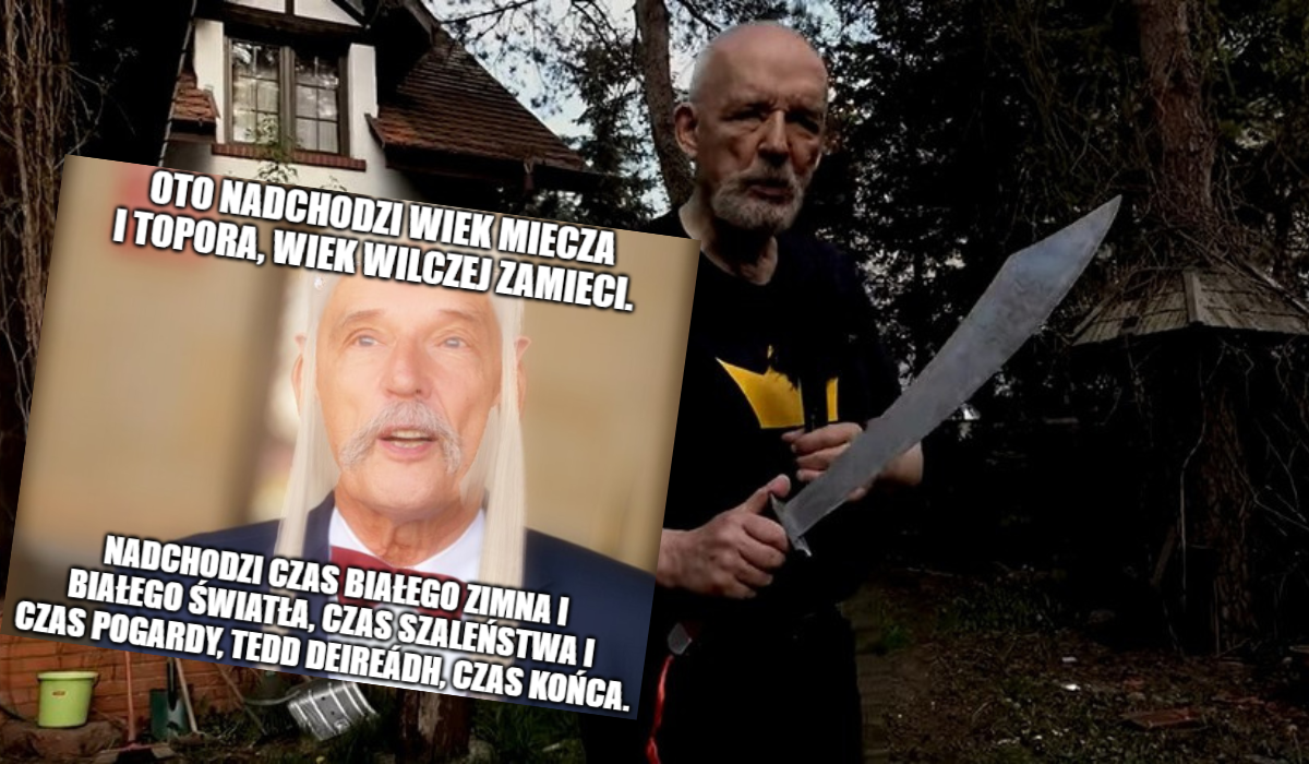 Komornik zajął częściowo dom posła Korwina-Mikkego, ZUS chce od niego 80 000 zł