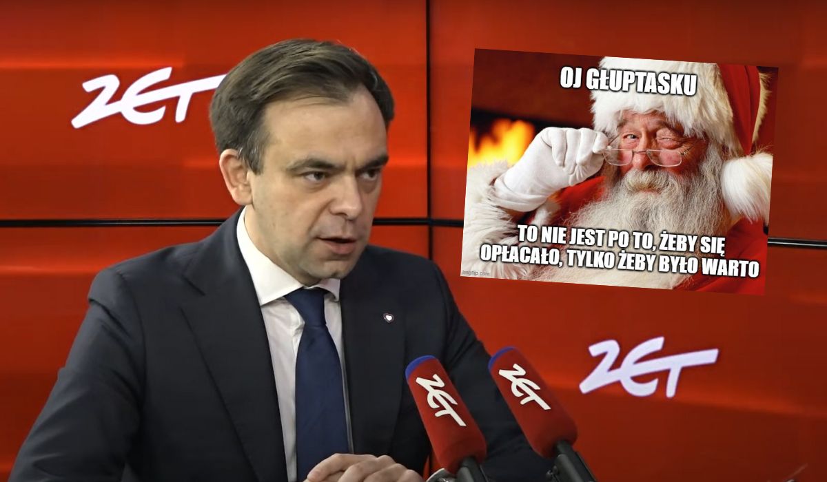 Minister Domański lamentuje, że koszt wolnej Wigilii to cztery miliardy
