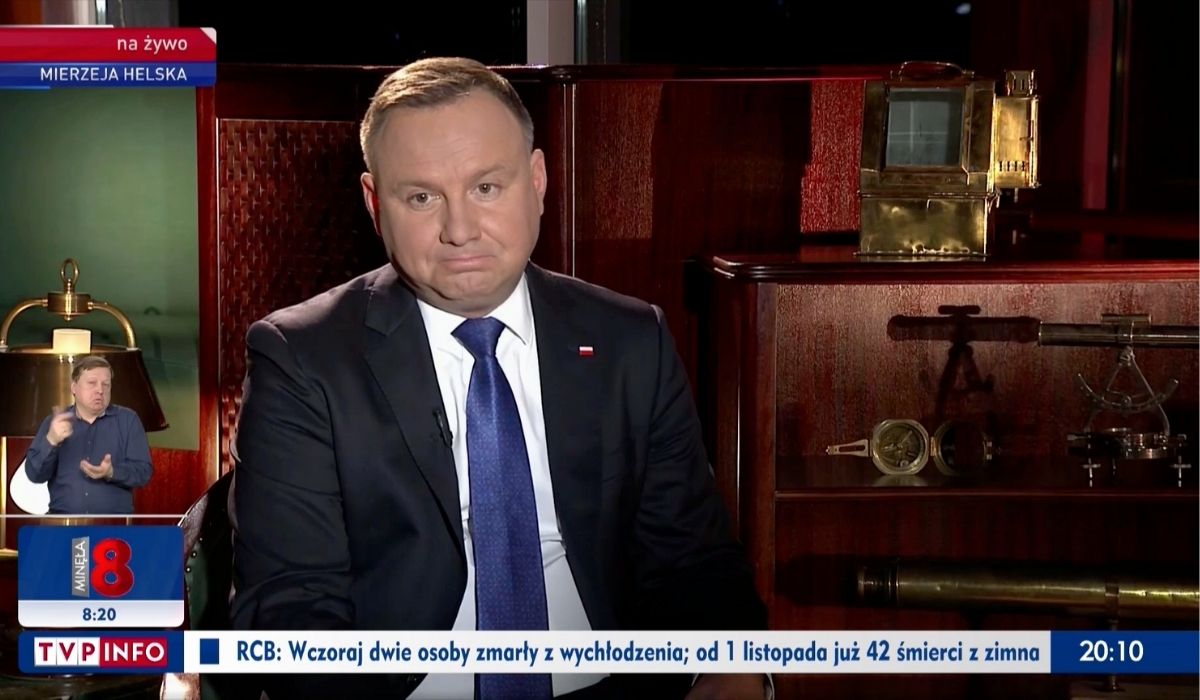 Prezydent podzielił się refleksją, że wolności słowa w Polsce jest więcej niż było za PO