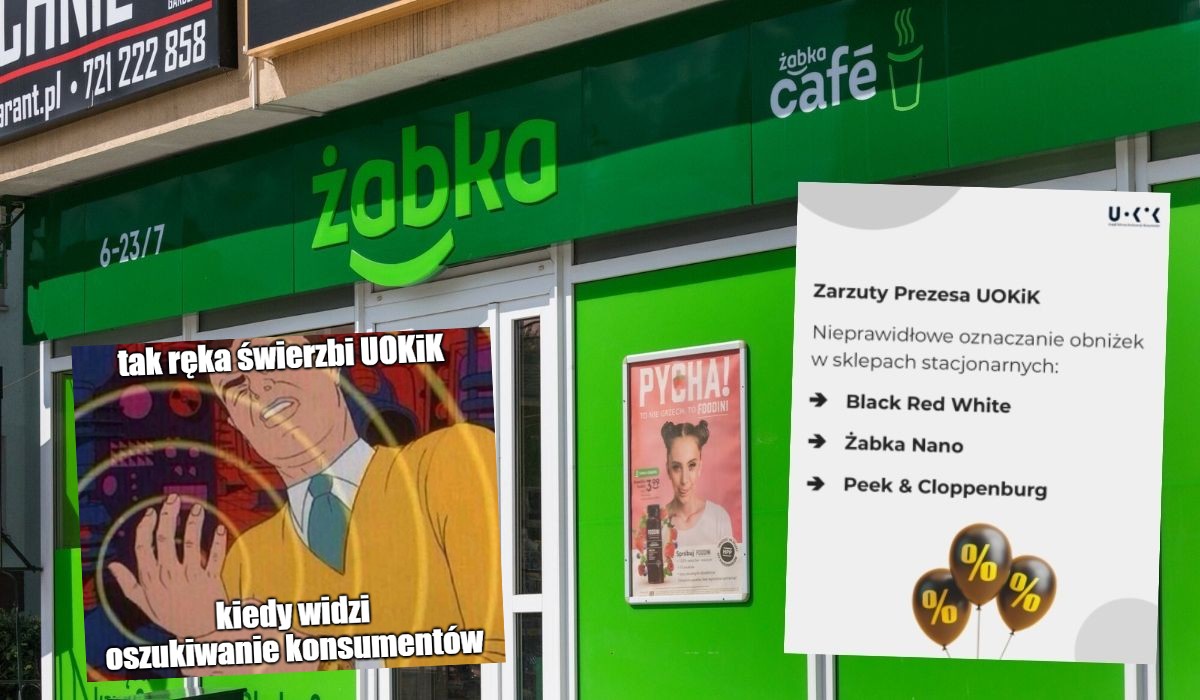 UOKiK przyjrzy się nieprawidłowym oznaczeniom obniżek w Żabce, Black Red White i Peek & Cloppenburg