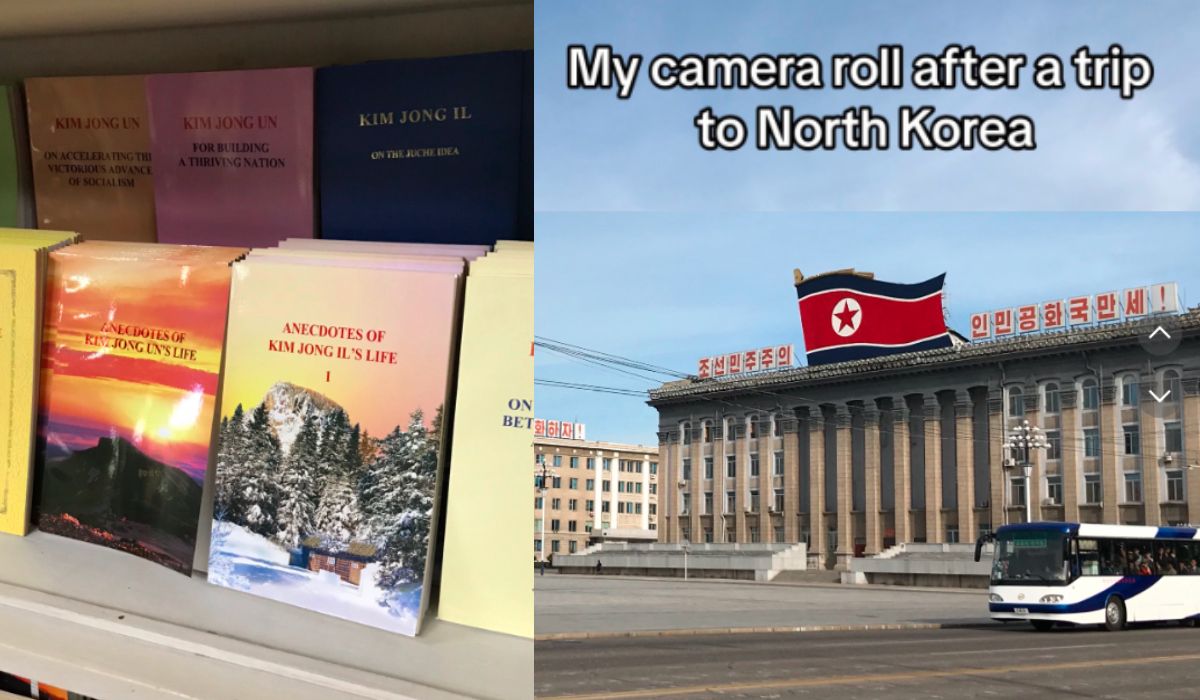 Turysta ukradkiem zrobił zdjęcia podczas wizyty w Korei Północnej