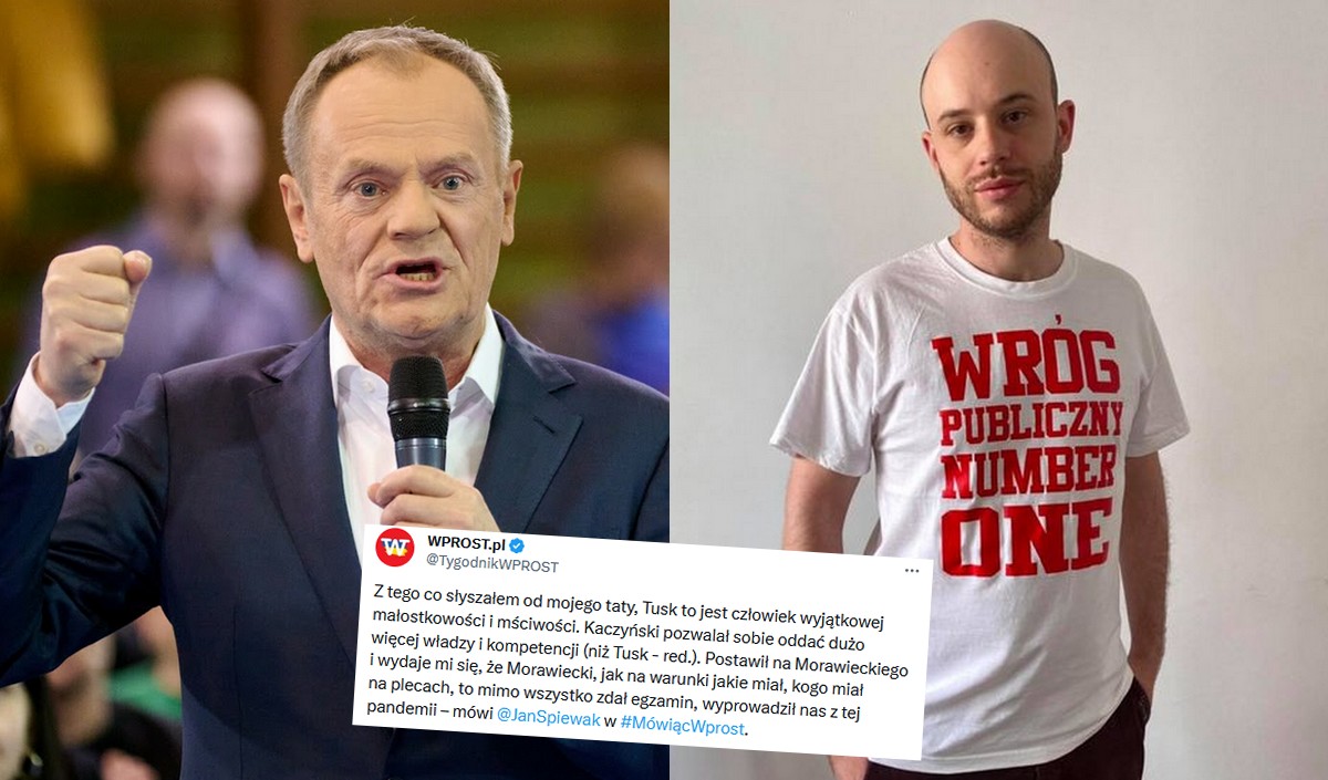 Śpiewak ujawnia, że Tusk jest mściwy i małostkowy i że wie to od taty