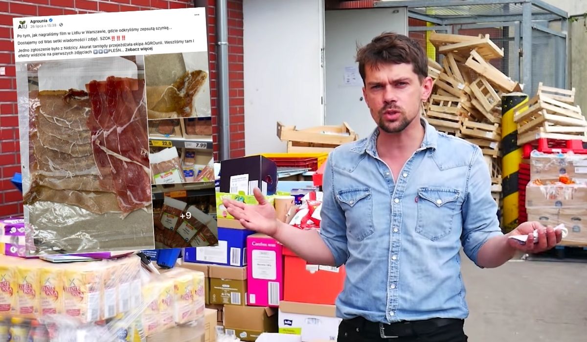 Agrounia pokazuje zepsute jedzenie i rozładunek w dużych sklepach, "małe sklepy już by zostały za to zamknięte"